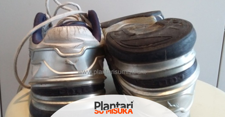 Scarpe running consumo outlet tallone esterno
