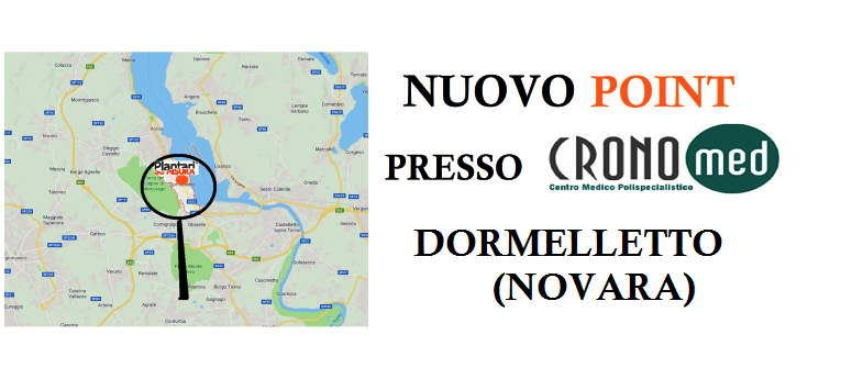 Nuovo Point Dormelletto Novara Plantari su misura. Plantari