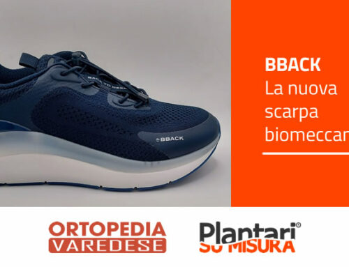 Nuova calzatura biomeccanica: BBACK